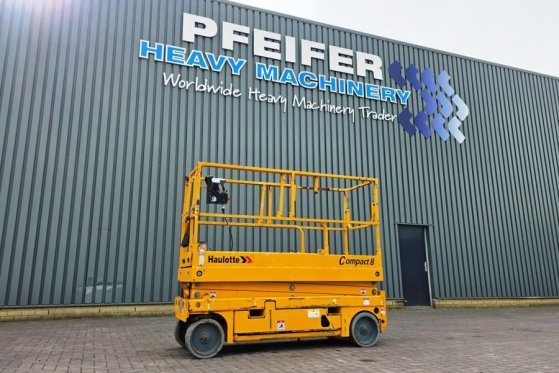 Haulotte Compact 8 Electric, 8.2m Working Height, 350kg Cap Haulotte Compact 8 Electric, 8.2m Working Height, 350kg Cap 20...