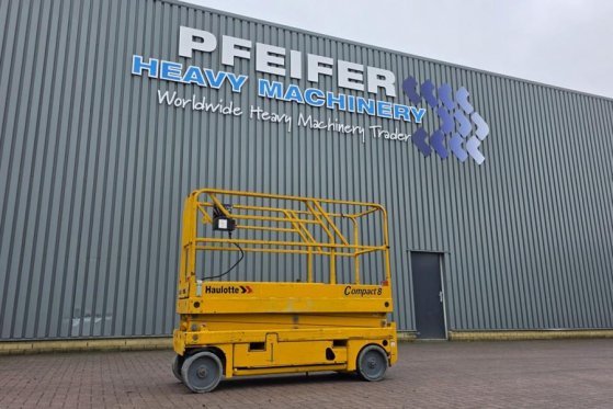 Haulotte Compact 8 As-Is, Electric, 8m Working Height, 350k Haulotte Compact 8 As-Is, Electric, 8m Working Height, 350k 20...