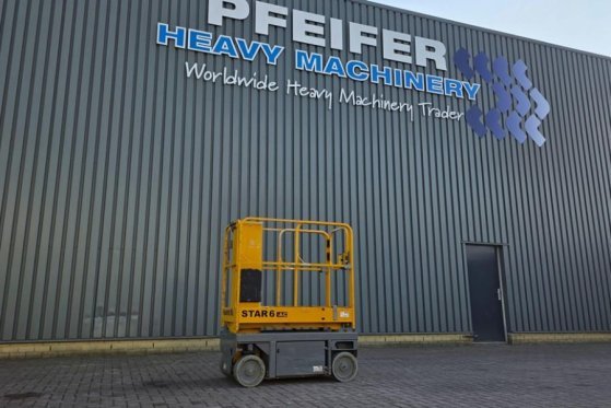 Haulotte STAR 6 Electric, Non Marking Tyres, 5.8m Working H Haulotte STAR 6 Electric, Non Marking Tyres, 5.8m Working H 20...