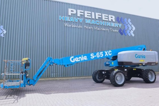 Genie S65XC Diesel, 4x4 Drive, 21.8m Working Height, 16. S65XC Diesel, 4x4 Drive, 21.8m Working Height, 16. 2021 2