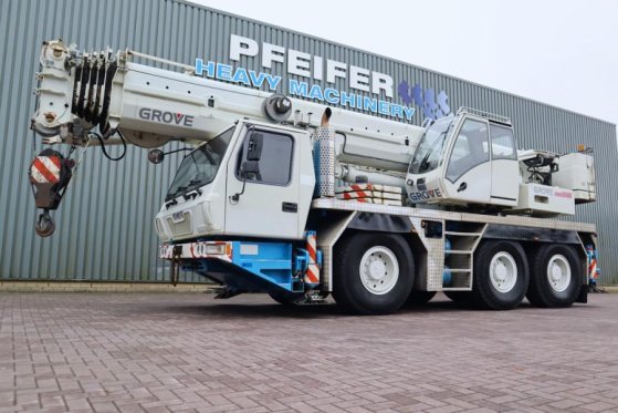 Grove GMK3055 Diesel, 6x6x6, 55t Capacity, 43m Main Boom GMK3055 Diesel, 6x6x6, 55t Capacity, 43m Main Boom 2008 2 Mobile ...