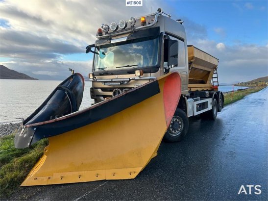 Mercedes-Benz Actros 2848 4x4+2 snow rigged hook truck w/ 20t ho Actros 2848 4x4+2 snow rigged hook truck w/ 20t ho 2011 2
