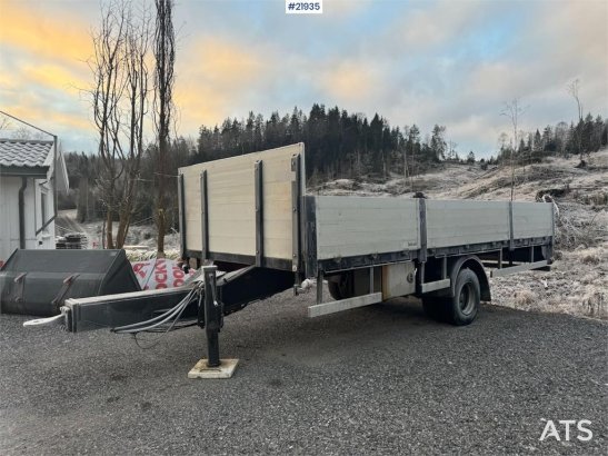 Maur 1-Axle Trailer Maur 1-Axle Trailer 1981 2 Flatbed open trailers