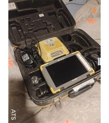Topcon fc 5000 and hiper sr w/charger, case and pole Topcon fc 5000 and hiper sr w/charger, case and pole 2