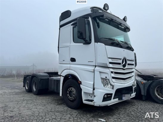 Mercedes-Benz Actros 2551 6x2 Tractor Unit – Repair Object Actros 2551 6x2 Tractor Unit – Repair Object 2014 2 Tractor Units