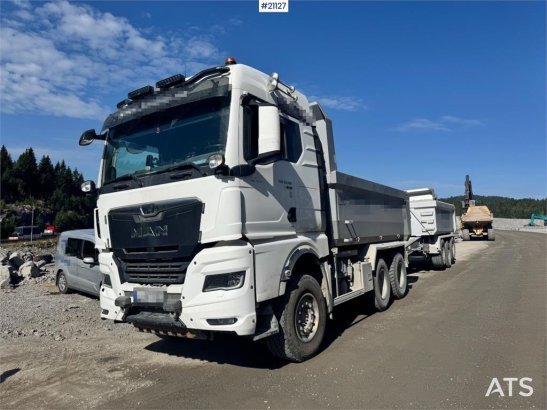 MAN TGX 33.580 6x2 Asphalt truck w/ Tipper box and Tub TGX 33.580 6x2 Asphalt truck w/ Tipper box and Tub 2021 2