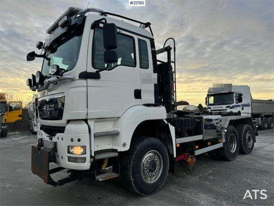MAN TGS 28.480 6x4 – Hook lift truck with snow plow se TGS 28.480 6x4 – Hook lift truck with snow plow se 2008 2