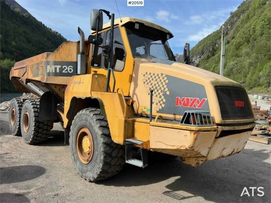 Moxy MT26 w/ white plates. WATCH VIDEO Moxy MT26 w/ white plates. WATCH VIDEO 2006 2 Dump Truck