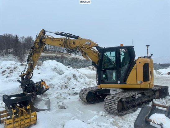 CAT 315 excavator w/ VA boom, GPS, rototilt and 2 buck 28 2022 2 Crawler Excavators