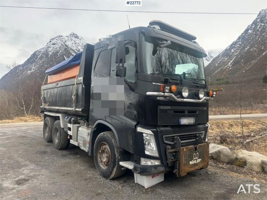 Volvo FH540 plow rigged 6x4 tipper truck w/ planer blade 3294 2016 2 Tipper trucks