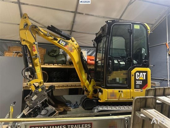 CAT 302CR mini excavator w/ 3 buckets and 2021 Brian J 17 2019 2