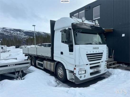 Iveco Stralis container truck w/ flatbed Stralis container truck w/ flatbed 2006 2