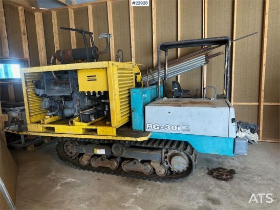 Atlas Copco Diamec 232 diamond drilling rig w/ Kubota RG30i du Diamec 232 diamond drilling rig w/ Kubota RG30i du 2002 2