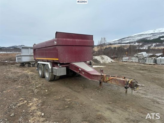 Elbo 2 axle dump trailer w/ remote control – just Elbo 2 axle dump trailer w/ remote control – just 2014 2 Dump trailers