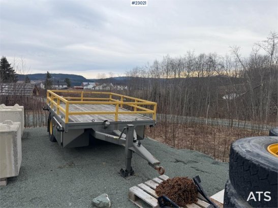 Redskapshenger til anleggsutstyr fra 2015 Redskapshenger til anleggsutstyr fra 2015 2015 2 Flatbed open trailers