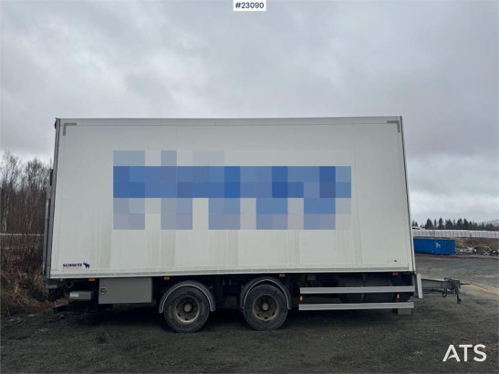 Schmitz Cargobull 2-axle box trailer with Carrier refrigeration unit Schmitz Cargobull 2-axle box trailer with Carrier ref...