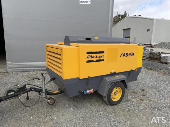 Atlas Copco AS 186 - Mobil dieselkompressor - modell AS 186 - Mobil dieselkompressor - modell 2010 2 Compressors