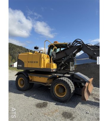 Volvo EW140C hjulgraver m/rotortilt, hengerfeste og sent EW140C hjulgraver m/rotortilt, hengerfeste og sent 2009 2 Wheeled...