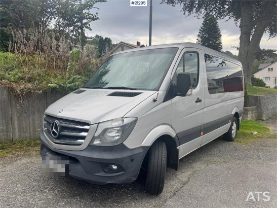 Mercedes-Benz Sprinter 316 Minibus. 12 seats and Euro 6. Repair Sprinter 316 Minibus. 12 seats and Euro 6. Repair 2014 2
