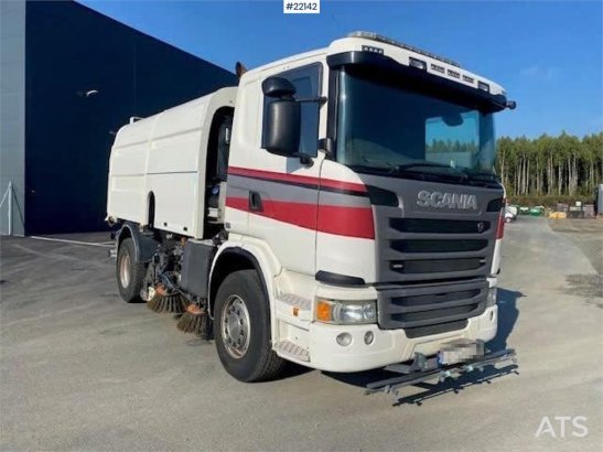 Scania G410 feiebil med Val-Air Bal'Hydro påbygg 3203 2015 2