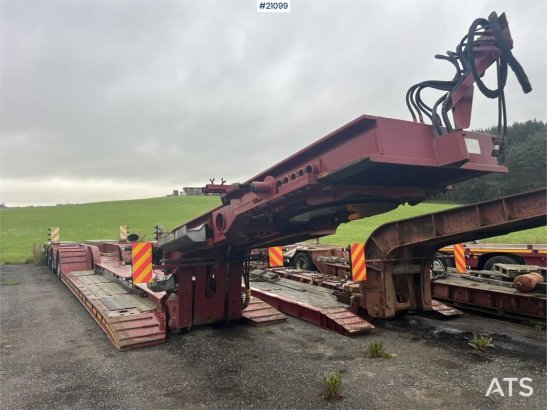 VM Brønntralle VM Brønntralle 2009 2 Lowloader semi-trailers