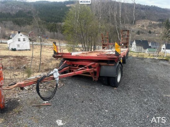 Nor-Slep 3 axle machine trailer Nor-Slep 3 axle machine trailer 1998 2 Lowloader trailers