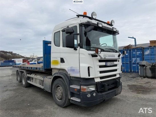 Scania R500 plow rigged hook truck w/ 20T hook. WATCH VID R500 plow rigged hook truck w/ 20T hook. WATCH VID 2007 2