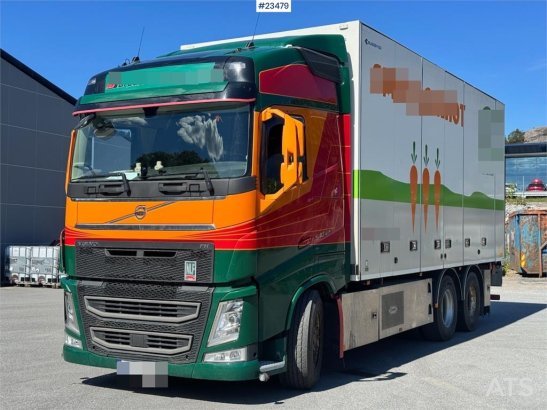 Volvo FH540 6x2 box truck – full side opening – fridge/f 3294 2019 2