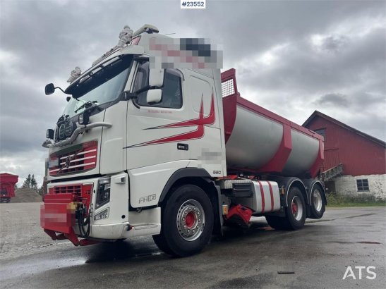 Volvo FH16 Asphalt Truck – Snow Plow Equipped with Under 590 2009 2