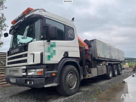 Scania P124 Tridem Hooklift & Crane Truck – Hooklift Cont P124 Tridem Hooklift & Crane Truck – Hooklift Cont 2004 2 Crane ...