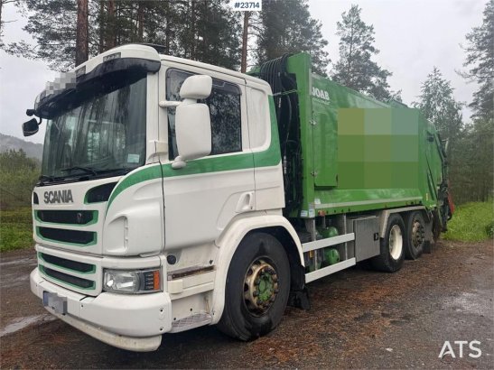 Scania P410 6x2 Compactor Truck – Dual Chamber (2 Compart P410 6x2 Compactor Truck – Dual Chamber (2 Compart 2018 2