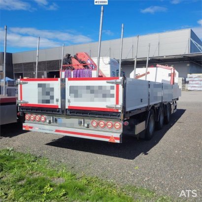Konar Flatbed Trailer with Side Boards Konar Flatbed Trailer with Side Boards 2020 2 Flatbed open trailers