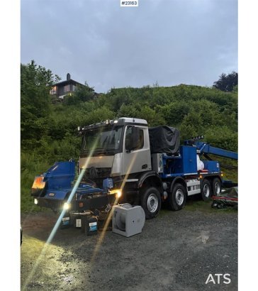 Mercedes-Benz Arocs with a Meyco Roadrunner concrete spray unit Arocs with a Meyco Roadrunner concrete spray unit 2015 2