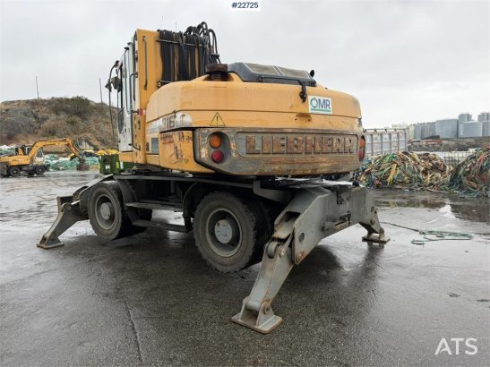 Liebherr A316 Litronic with sorting claw 6665 2009 2 Wheeled Excavators