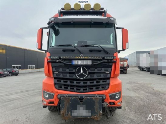 Mercedes-Benz Arocs 8x4 fully plow rigged hook truck w/ underlyi Arocs 8x4 fully plow rigged hook truck w/ underlyi 2023 2