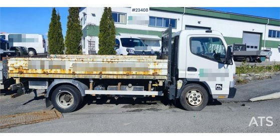 Mitsubishi Fuso Canter 4x2 flatbed truck for sale as a repair Fuso Canter 4x2 flatbed truck for sale as a repair 2019 2
