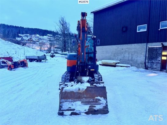 Doosan DX50Z-7 mini excavator – 3 buckets – swing boom – Doosan DX50Z-7 mini excavator – 3 buckets – swing boom – 2022 2