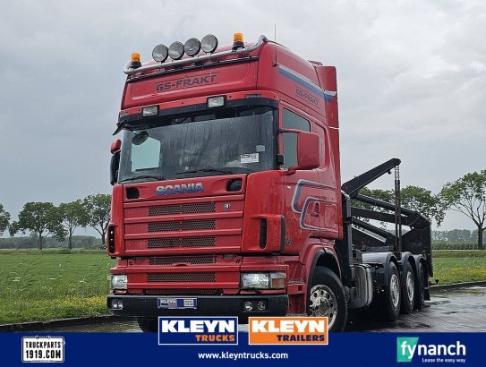 SCANIA R164.480 side loader hammar R164.480 SIDE LOADER Hammar 2002 2