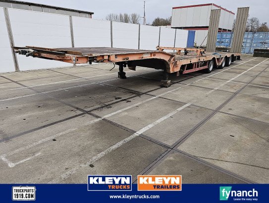 MEUSBURGER MTS-3 4.6m ext. h: 85 cm MEUSBURGER MTS-3 4.6M EXT. H: 85 CM 2008 2 Lowloader semi-trailers