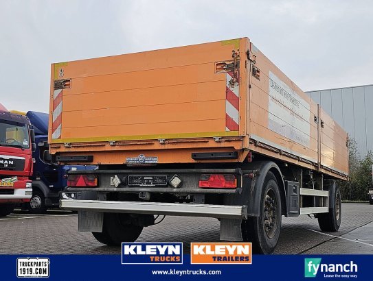 WELLMEYER APA 18/73 WELLMEYER APA 18/73 2015 2 Flatbed open trailers