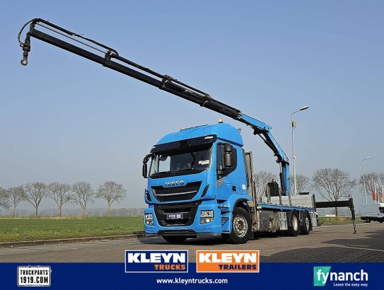 IVECO AT260S42 STRALIS 6x2 hyva hc183x 4x AT260S42 STRALIS 6X2 HYVA HC183X 4X 2017 2