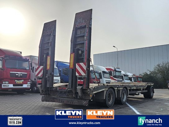 SCHWARZMUELLER SB-BI 3 ACHS rampen 30t full st. SCHWARZMUELLER SB-BI 3 ACHS RAMPEN 30T FULL ST. 2017 2 Lowloader trailers