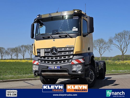 MERCEDES-BENZ ACTROS 1843 AS 4x4 allrad pto+hydr. ACTROS 1843 AS 4X4 ALLRAD PTO+HYDR. 2020 2 Tractor Units