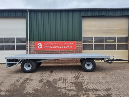 Balenwagen verzinkt balenwagen verzinkt 2023 1 Flatbed open trailers