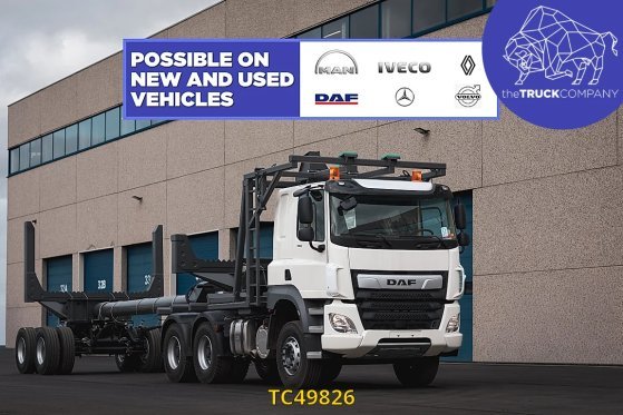 DAF CF 85 TIMBER TRUCK w STACKABLE DOLLY CF 85 1