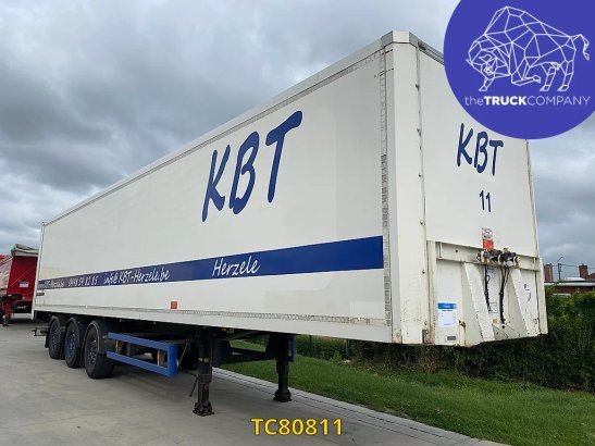 Vanhool Closed Box Van Hool 2010 2 Box semi-trailers