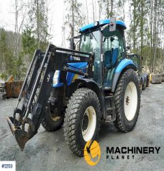 New Holland T6020 w / Trima + 3.0P front loader 2011 12159
