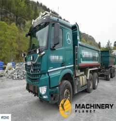 Mercedes-Benz Arocs 2651 6x4 tipper truck plow rigged 2016 12140