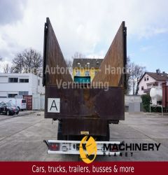 Meusburger Schrottmulde *61m³ / BPW - Eco Achsen / Vollluft